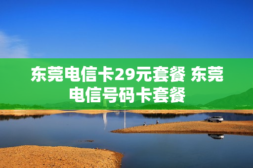 东莞电信卡29元套餐 东莞电信号码卡套餐