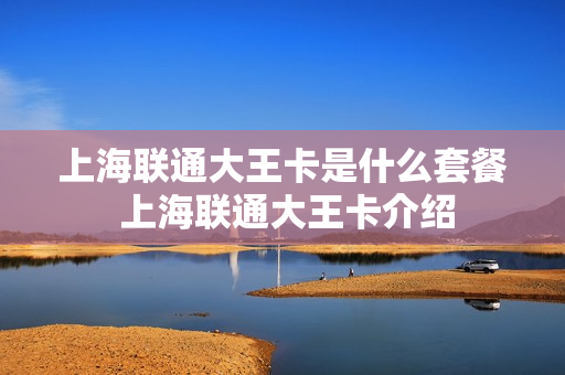 上海联通大王卡是什么套餐 上海联通大王卡介绍