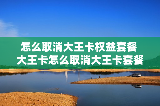 怎么取消大王卡权益套餐 大王卡怎么取消大王卡套餐