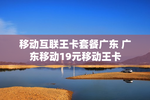 移动互联王卡套餐广东 广东移动19元移动王卡