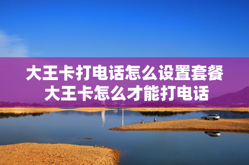 大王卡打电话怎么设置套餐 大王卡怎么才能打电话