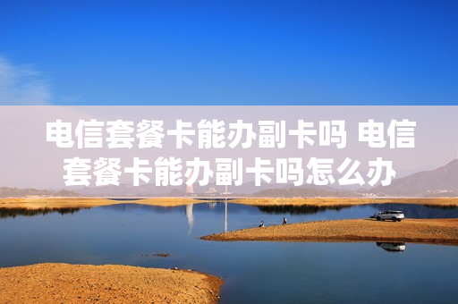 电信套餐卡能办副卡吗 电信套餐卡能办副卡吗怎么办