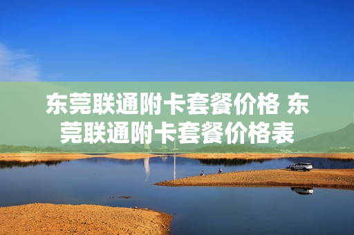 东莞联通附卡套餐价格 东莞联通附卡套餐价格表