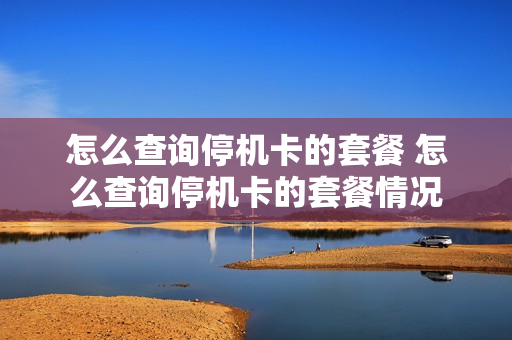 怎么查询停机卡的套餐 怎么查询停机卡的套餐情况