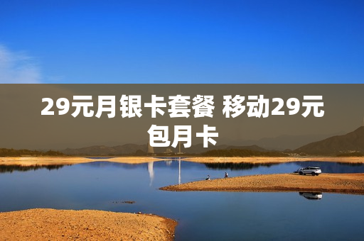 29元月银卡套餐 移动29元包月卡