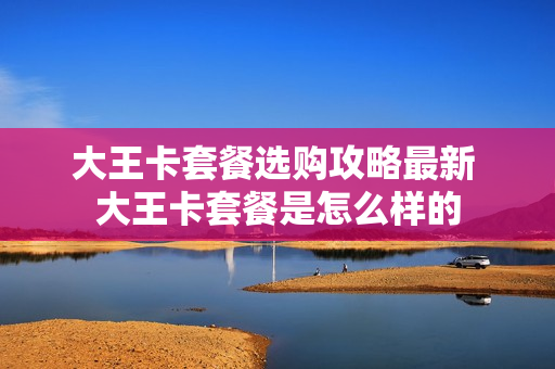 大王卡套餐选购攻略最新 大王卡套餐是怎么样的
