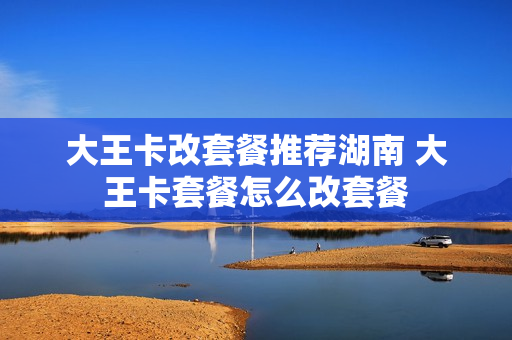 大王卡改套餐推荐湖南 大王卡套餐怎么改套餐