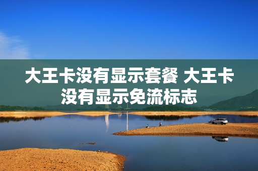 大王卡没有显示套餐 大王卡没有显示免流标志