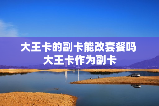 大王卡的副卡能改套餐吗 大王卡作为副卡