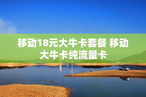 移动18元大牛卡套餐 移动大牛卡纯流量卡