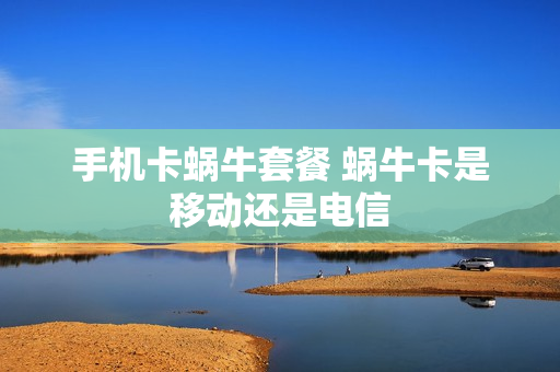手机卡蜗牛套餐 蜗牛卡是移动还是电信