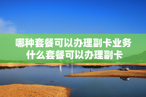 哪种套餐可以办理副卡业务 什么套餐可以办理副卡