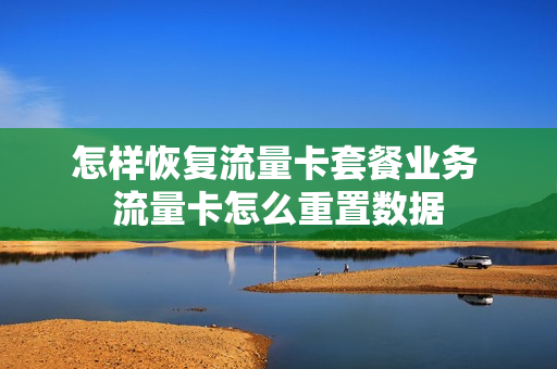 怎样恢复流量卡套餐业务 流量卡怎么重置数据