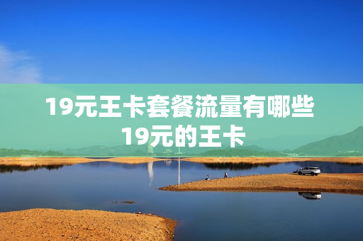 19元王卡套餐流量有哪些 19元的王卡