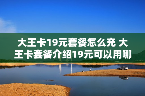 大王卡19元套餐怎么充 大王卡套餐介绍19元可以用哪些软件
