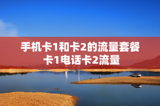 手机卡1和卡2的流量套餐 卡1电话卡2流量