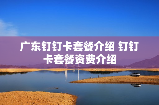 广东钉钉卡套餐介绍 钉钉卡套餐资费介绍