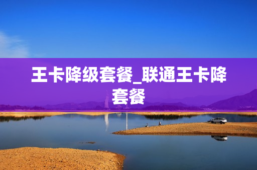 王卡降级套餐_联通王卡降套餐