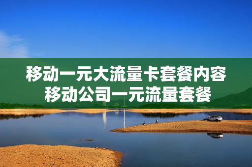 移动一元大流量卡套餐内容 移动公司一元流量套餐