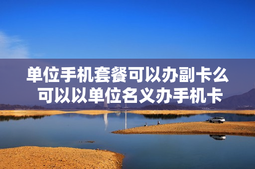单位手机套餐可以办副卡么 可以以单位名义办手机卡吗