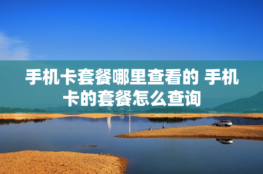 手机卡套餐哪里查看的 手机卡的套餐怎么查询