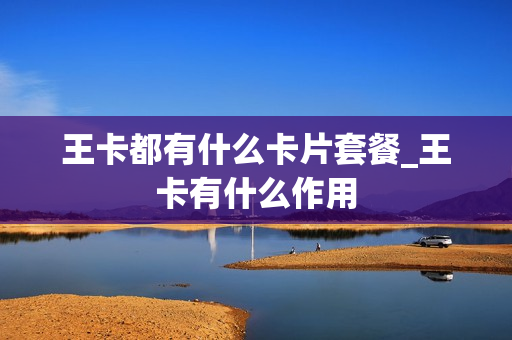 王卡都有什么卡片套餐_王卡有什么作用