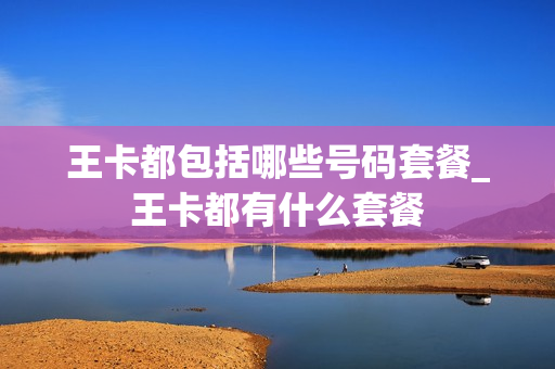 王卡都包括哪些号码套餐_王卡都有什么套餐