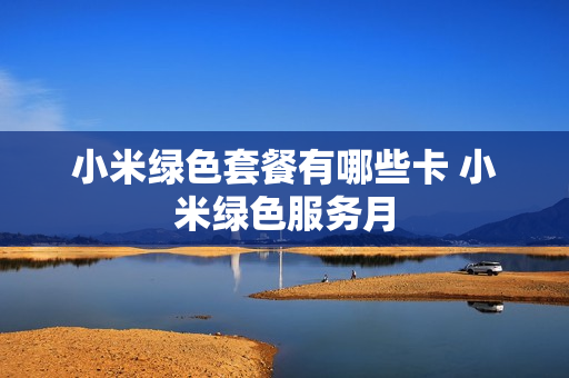 小米绿色套餐有哪些卡 小米绿色服务月