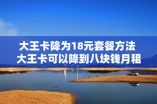 大王卡降为18元套餐方法 大王卡可以降到八块钱月租吗