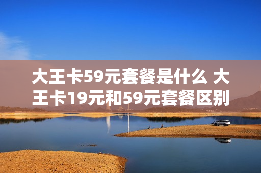 大王卡59元套餐是什么 大王卡19元和59元套餐区别