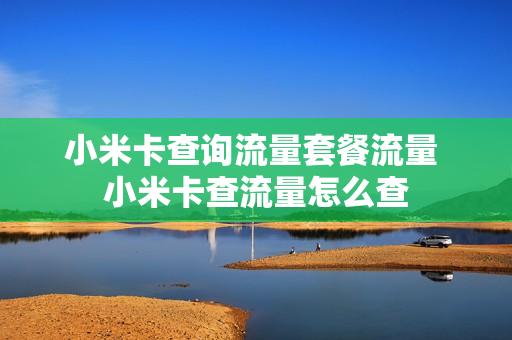 小米卡查询流量套餐流量 小米卡查流量怎么查