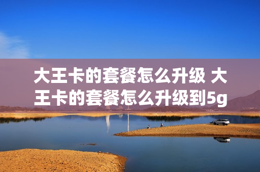 大王卡的套餐怎么升级 大王卡的套餐怎么升级到5g