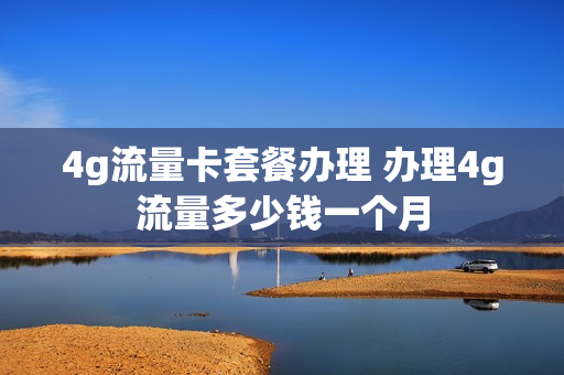 4g流量卡套餐办理 办理4g流量多少钱一个月