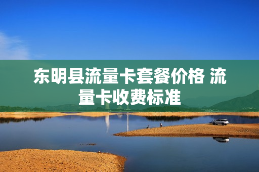 东明县流量卡套餐价格 流量卡收费标准