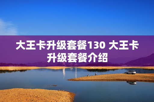 大王卡升级套餐130 大王卡升级套餐介绍