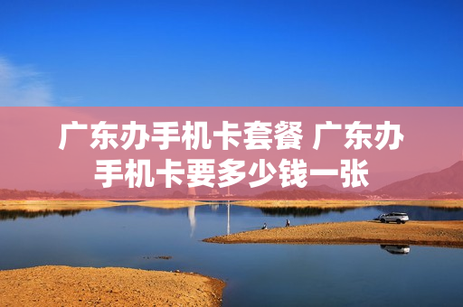 广东办手机卡套餐 广东办手机卡要多少钱一张