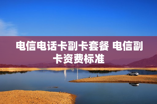 电信电话卡副卡套餐 电信副卡资费标准