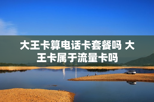 大王卡算电话卡套餐吗 大王卡属于流量卡吗