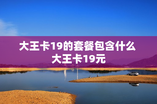 大王卡19的套餐包含什么 大王卡19元