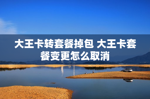 大王卡转套餐掉包 大王卡套餐变更怎么取消