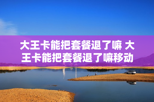 大王卡能把套餐退了嘛 大王卡能把套餐退了嘛移动