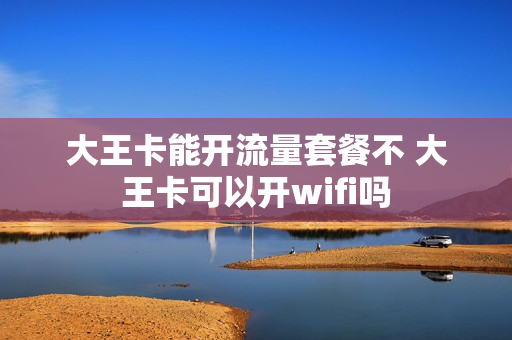 大王卡能开流量套餐不 大王卡可以开wifi吗