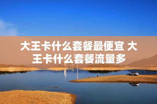 大王卡什么套餐最便宜 大王卡什么套餐流量多