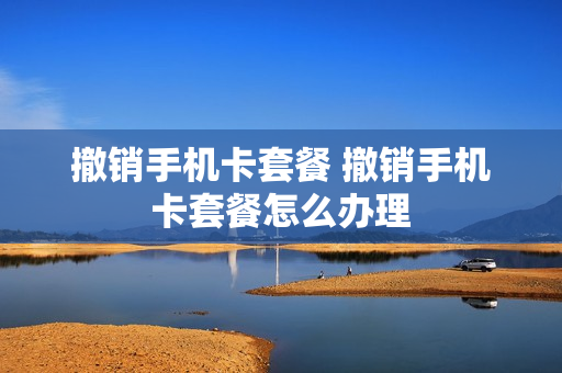 撤销手机卡套餐 撤销手机卡套餐怎么办理