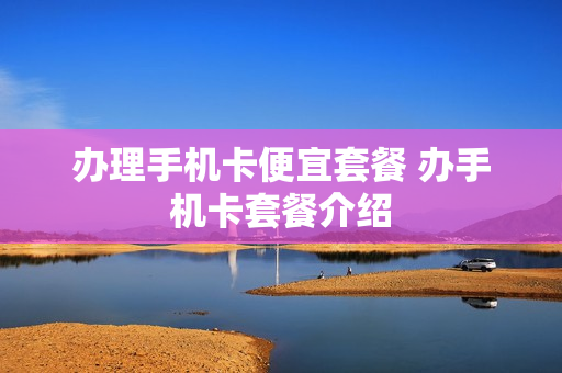 办理手机卡便宜套餐 办手机卡套餐介绍