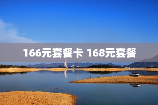 166元套餐卡 168元套餐