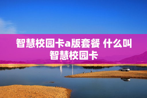 智慧校园卡a版套餐 什么叫智慧校园卡