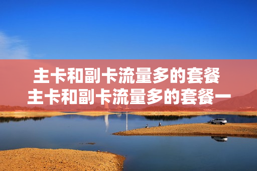 主卡和副卡流量多的套餐 主卡和副卡流量多的套餐一样吗