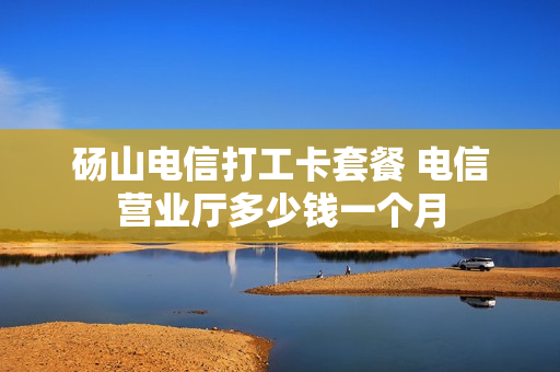 砀山电信打工卡套餐 电信营业厅多少钱一个月