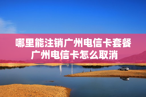 哪里能注销广州电信卡套餐 广州电信卡怎么取消